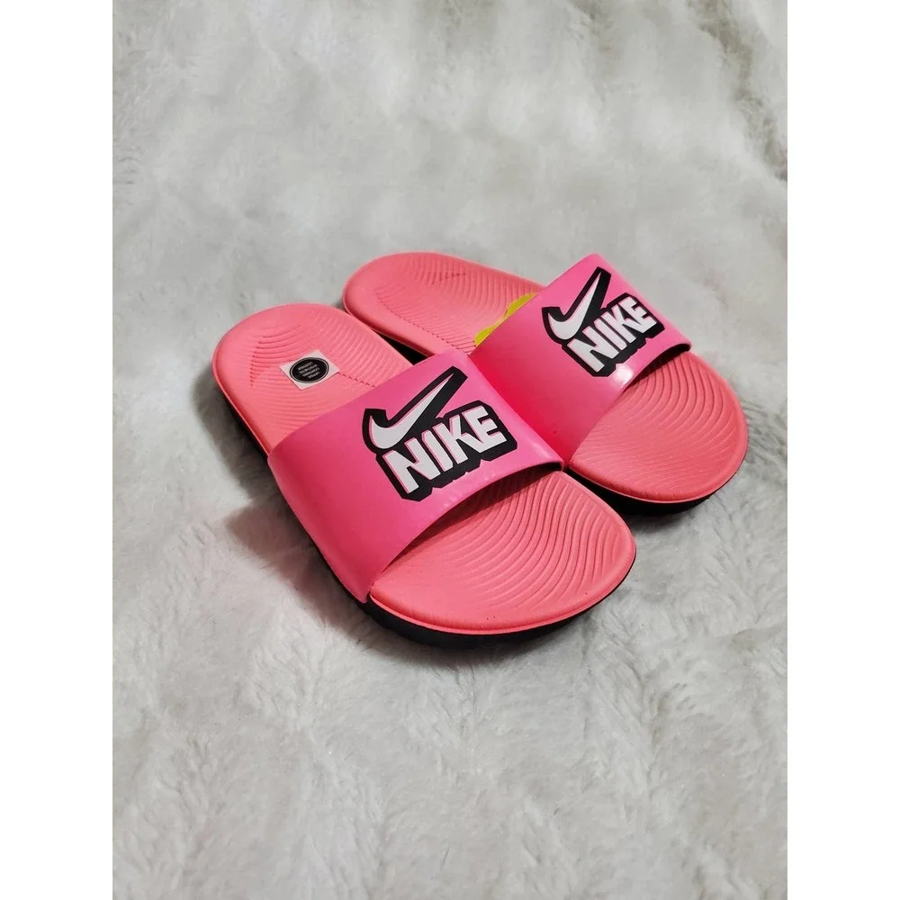 Nike Kawa slide fun size 11 bubble gum pink New In Box